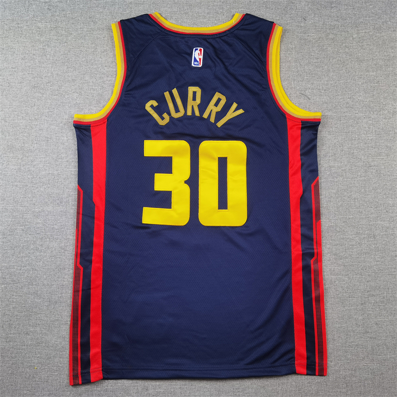 Men Golden State Warriors #30 Curry blue 2024 2025 NBA jersey->dallas mavericks->NBA Jersey